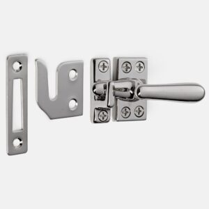 Polished Chrome Casement Fastener Latch