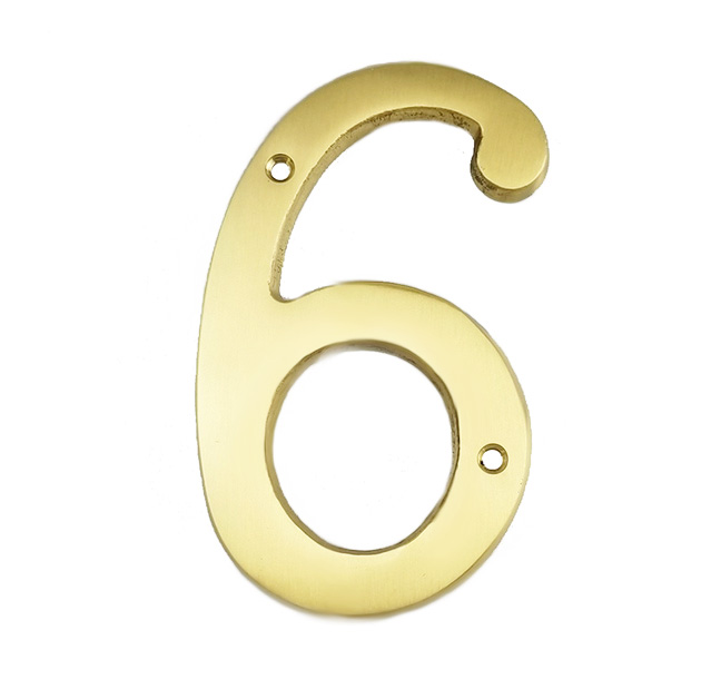 4” House Number 6