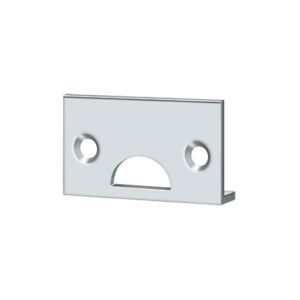 18″ HEAVY DUTY DOOR SURFACE BOLT : POLISHED CHROME (625/US26)